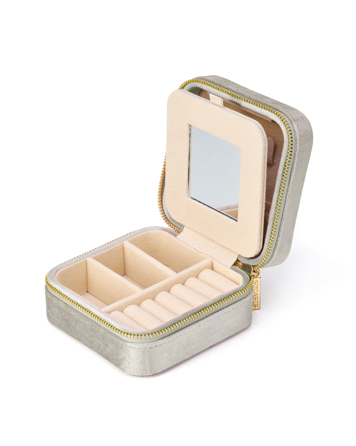 VELVET JEWELRY BOX col. moonstruck, directly orderable - 5 pieces