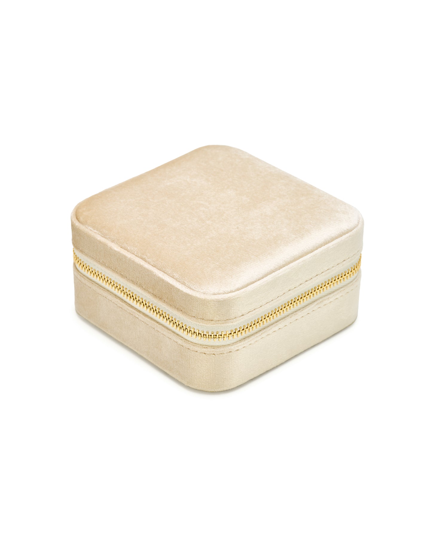 VELVET JEWELRY BOX col. pear sorbet duo, directly orderable - 5 pieces