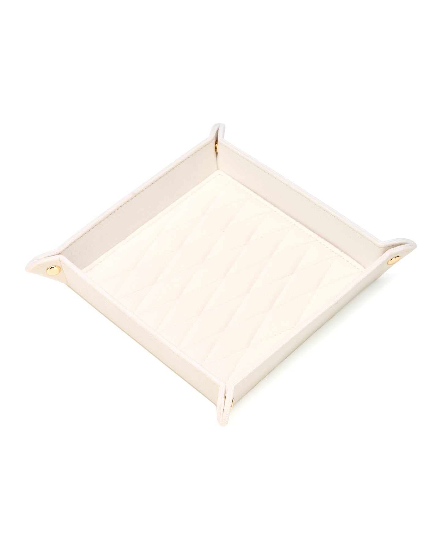 VALET TRAY (M) col. warm white, directly orderable - 10 pieces