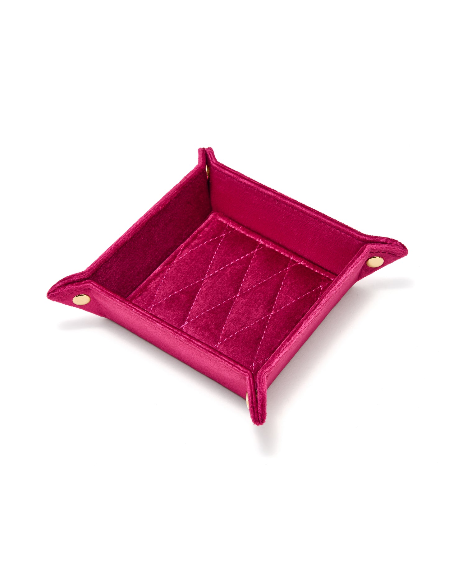 VALET TRAY (S) col. metallic framboise, directly orderable - 10 pieces